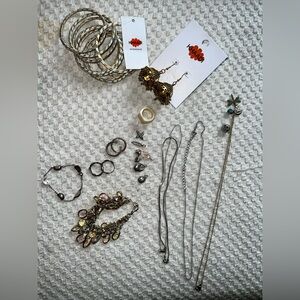 Boho Costume Jewelry Lot